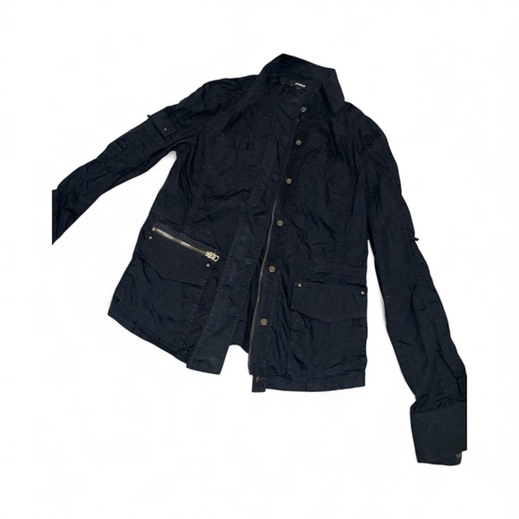 Express Jackets & Blazers - Express Black Military Jacket